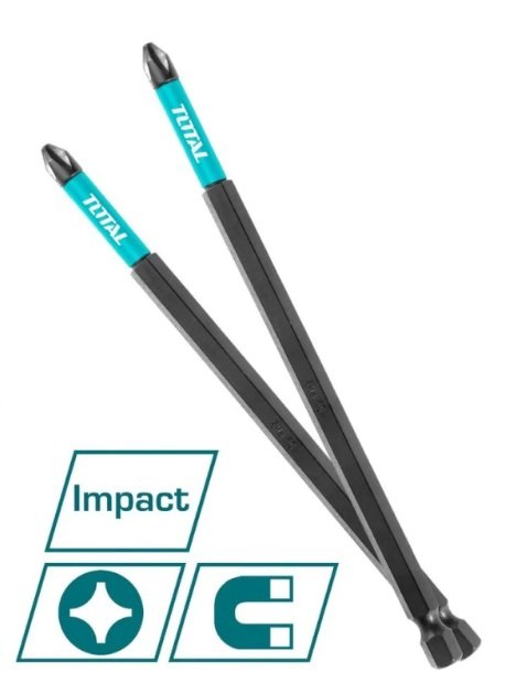 PUNTA PH2 50MM P/ATORNILLADOR DE IMPACT TOTAL TACIM16PH223